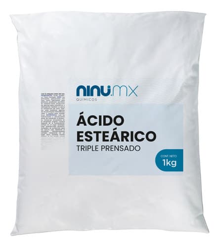 Acido estearico triple prensado (jabon artesanal) 1 kilo