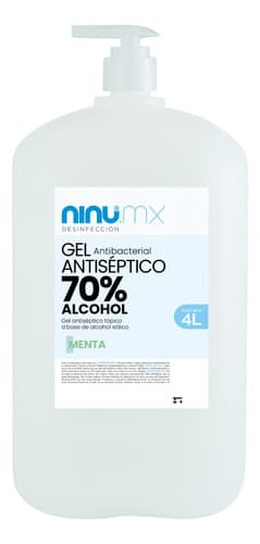 Gel antibacterial 4 l con dosificador