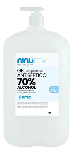 Gel antibacterial gel antiséptico 4 l con dosificador