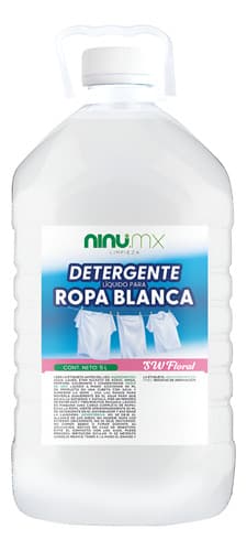 Jabon liquido para ropa blanca 5 l detergente liquido