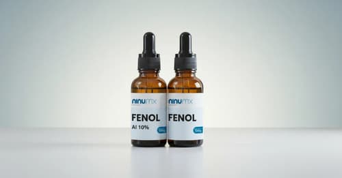 Kit podológico: fenol 10% líquido 100g + fenol 90% líquido 100ml