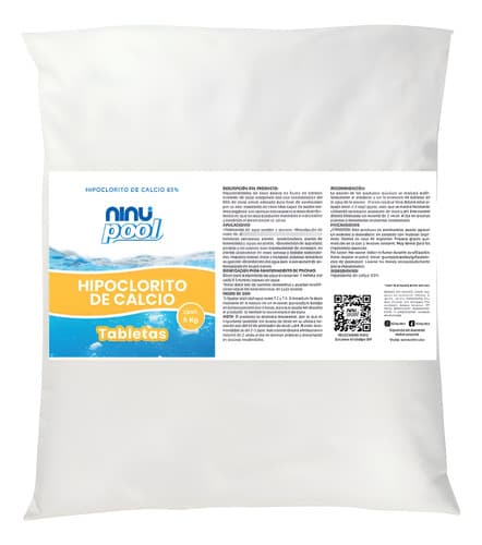 Pastillas de calcio al 65% 5 kg blanco