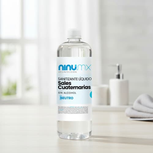Sanitizante liquido desinfectante 1 litro multiusos