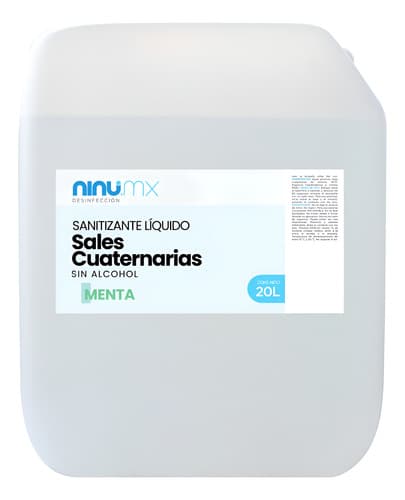 Sanitizante liquido sales cuaternarias 20 litros