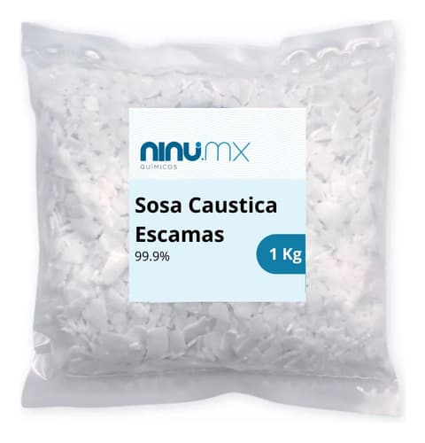 Sosa caustica en escamas 1 kg