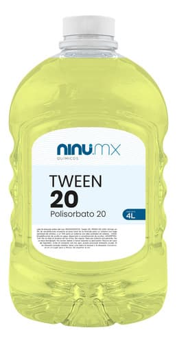 Tween 20 polisorbato 20 botella 4 litros
