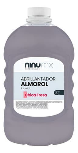 Abrillantador automotriz Almorol 4 L atomizable, Ninu