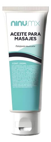 Aceite para masaje relajante 250 mL, dolor muscular, Ninu
