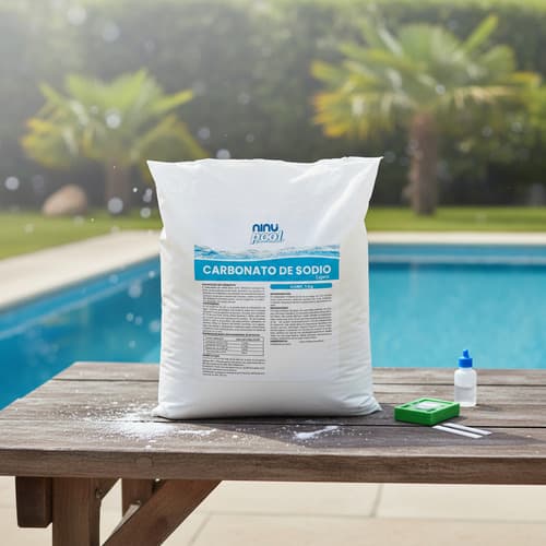 Carbonato de sodio 1 kg, nivelador de pH, Ninu