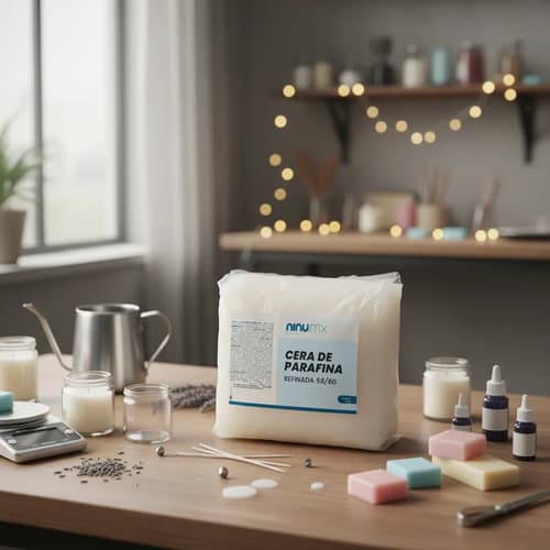 Cera parafina refinada 58/60 1 kg, Ninu