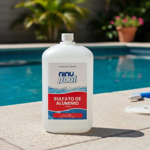 Floculante líquido de sulfato 4 L, Ninu