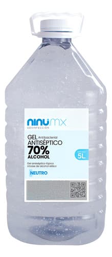 Gel antibacterial 70% alcohol 5 L, Ninu