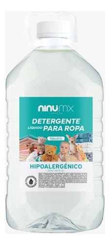 Detergente líquido hipoalergénico para ropa 5 L, Ninu