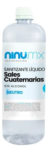 Sanitizante líquido multiusos 1 L, neutro, Ninu