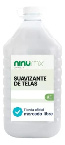 Suavizante de telas neutro 5 L, sin aroma, Ninu